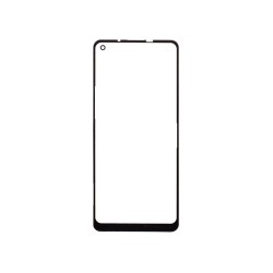 LENS WITHOUT OCA SAMSUNG A21/A215 BLACK 